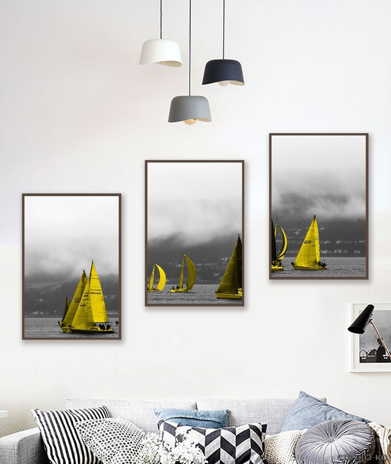 Cánh buồm vàng trên biển CTB-003-KG